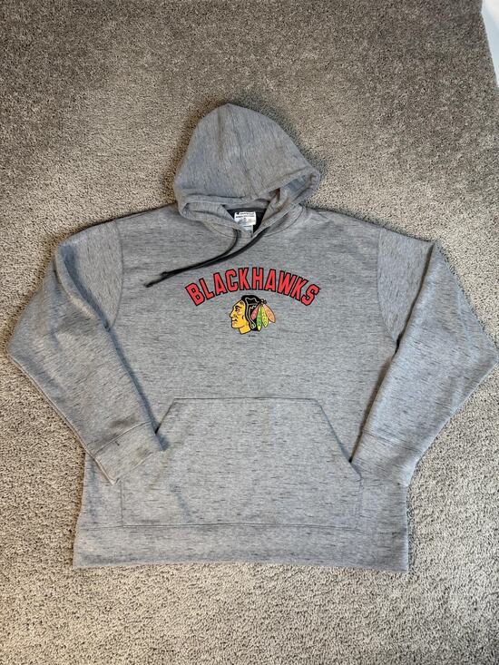 Champion Other - Chicago Blackhawks Hoodie Mens XL Gray NHL Hockey Champion Pullover Hooded